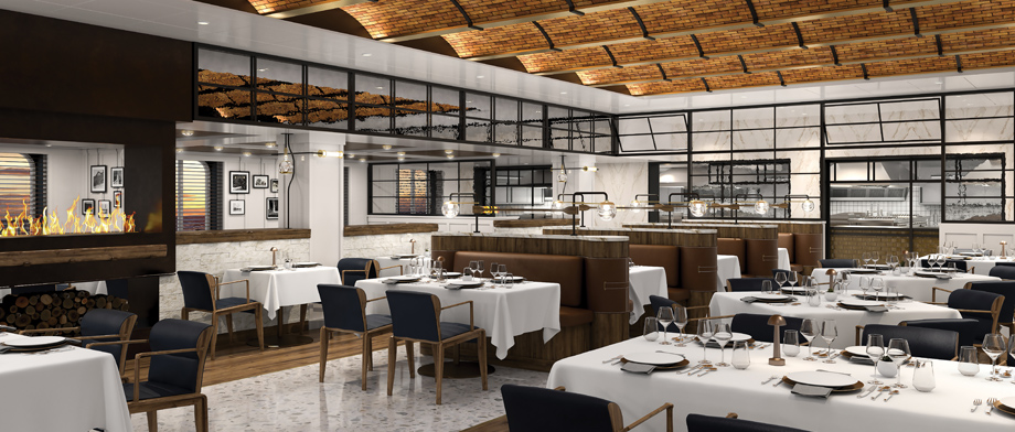 Ember Restaurant auf der Oceania Allura