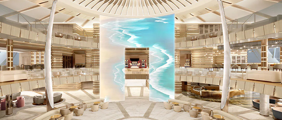 The Piazza auf der Sun Princess
