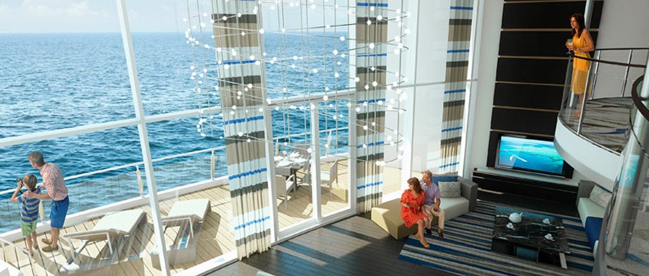 Royal Loft Suite an Bord der Symphony of the Seas