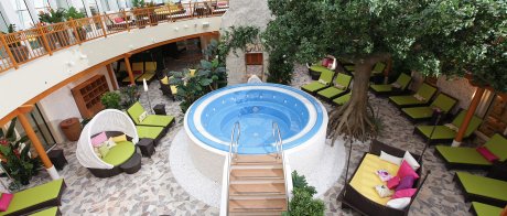 Entspannung in der Wellness Oase von AIDA