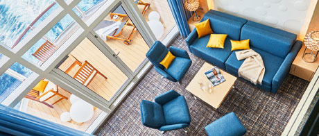 Penthouse Suite auf der AIDAcosma