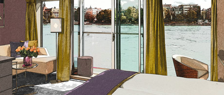 Suite auf der MS Amadeus Cara