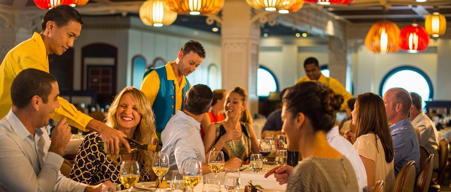 Cariocas Restaurant an Bord der Disney Magic