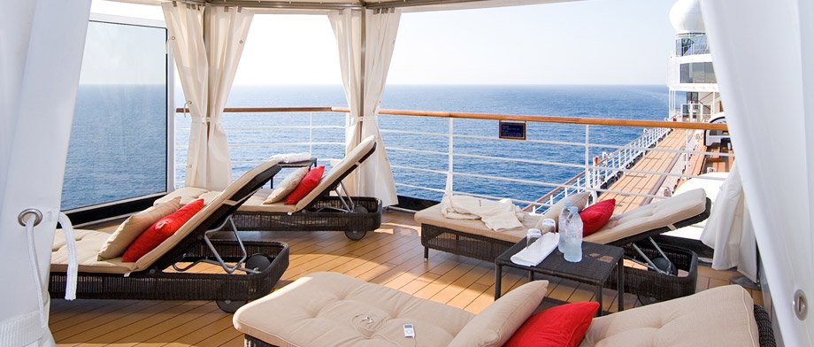 The Retreat auf einem Schiff von Holland America Line