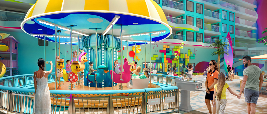 Die Surfside auf der Legend of the Seas