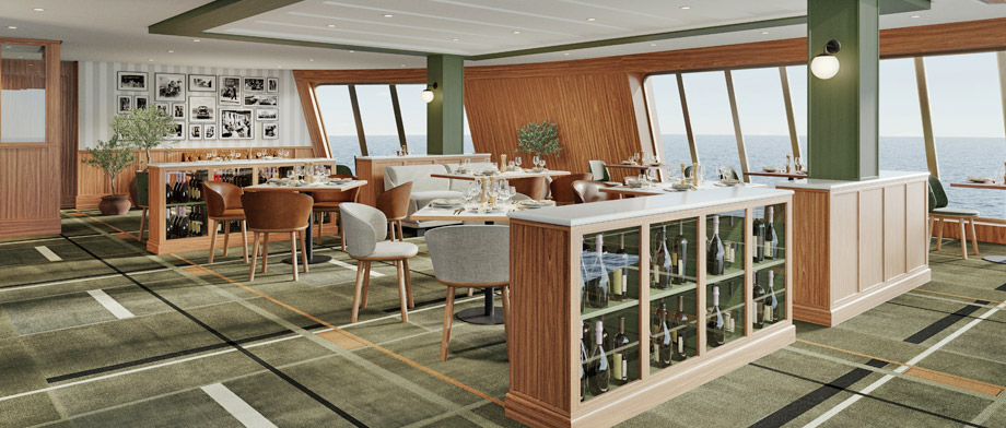Italienisches Restaurant auf der Mein Schiff 7