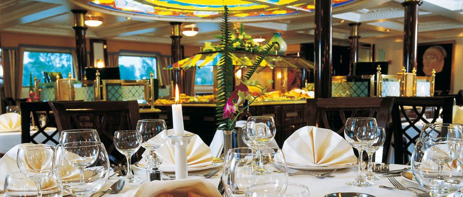Edles Restaurant der MS Katharina von Bora
