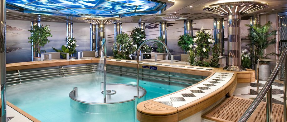 Hydro Pool als erholsamer Rückzugsort auf der MS Eurodam