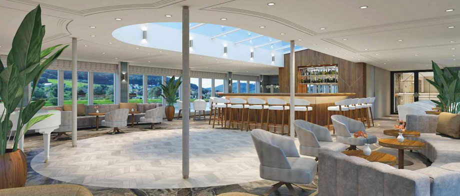 Lounge auf der MS Lady Diletta