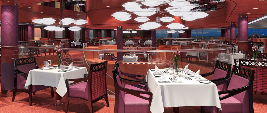 Eleganter Manhattan Speisesaal auf der MS Nieuw Amsterdam