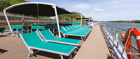 Sonnendeck auf der VistaSerenity