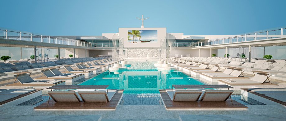 Atmosphere Pool auf der MSC Bellissima