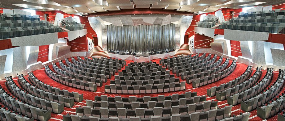 Das Theater l’Avanguardia an Bord der MSC Fantasia