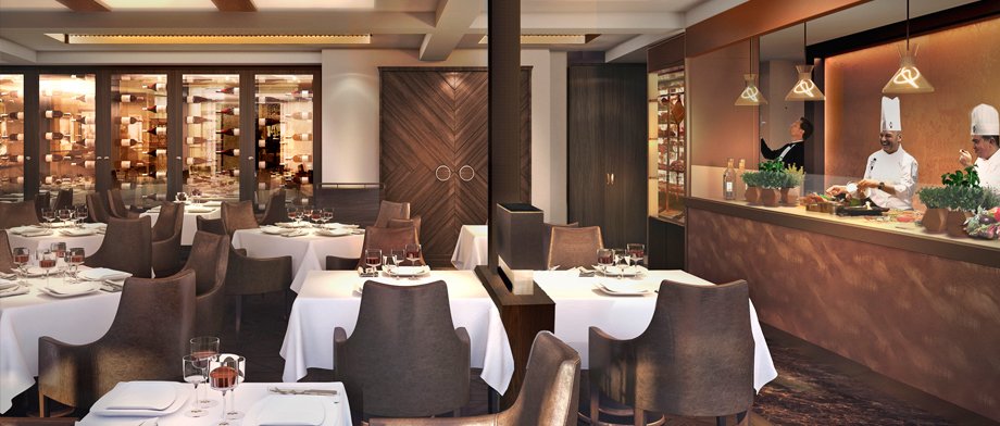 Steakhaus an Bord der MSC Meraviglia