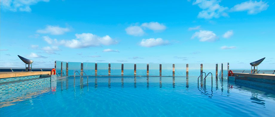 Infinitypool an Bord der MSC Preziosa
