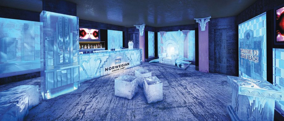 Eiskalte Drinks an Bord der Norwegian Breakaway
