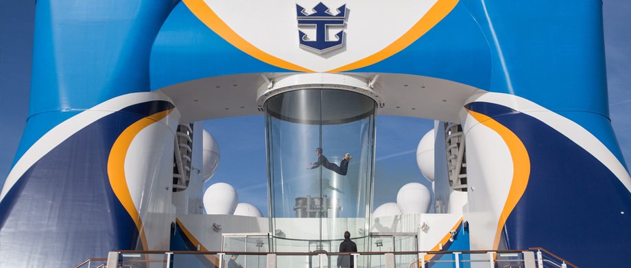 iFly-Flugsimulator auf der Quantum of the Seas