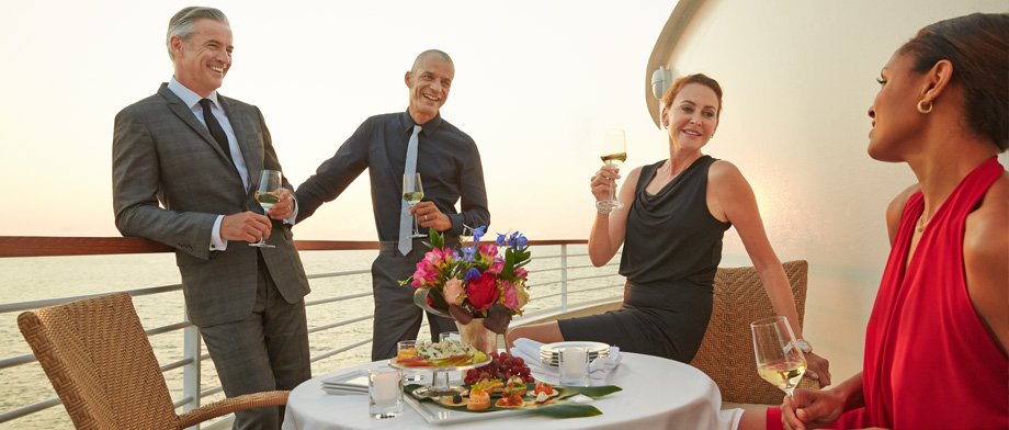 Stilvoll auf der Seabourn Encore genießen