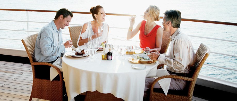 Grill auf der Silver Cloud