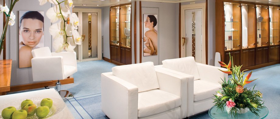 Im Spa der Silver Whisper die Seele baumeln lassen