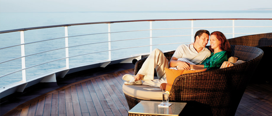 Achterdeck auf der Silver Dawn